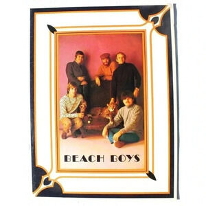 The Beach Boys Concert Tour Program BOOK Capitol Records W/ Inverticube